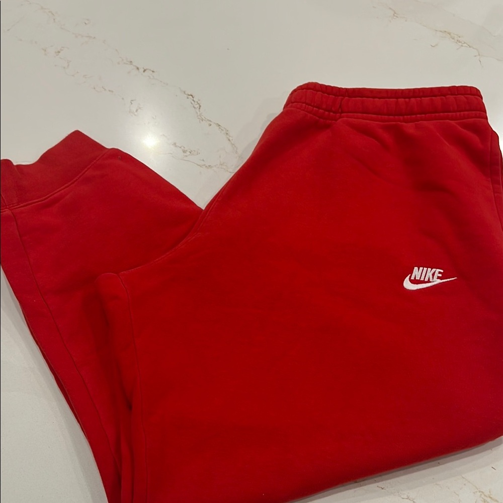 Nike men’s Red Sweatpants